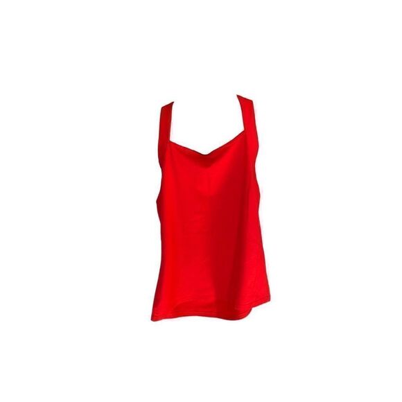 Venus women’s red cotton halter top size large - Picture 1 of 3